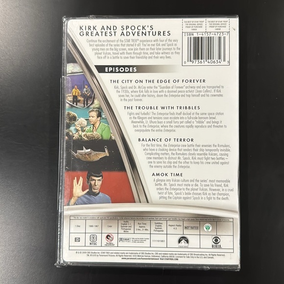 NEW: The Best of Star Trek The Original Series - DVD - Picture 2 of 3